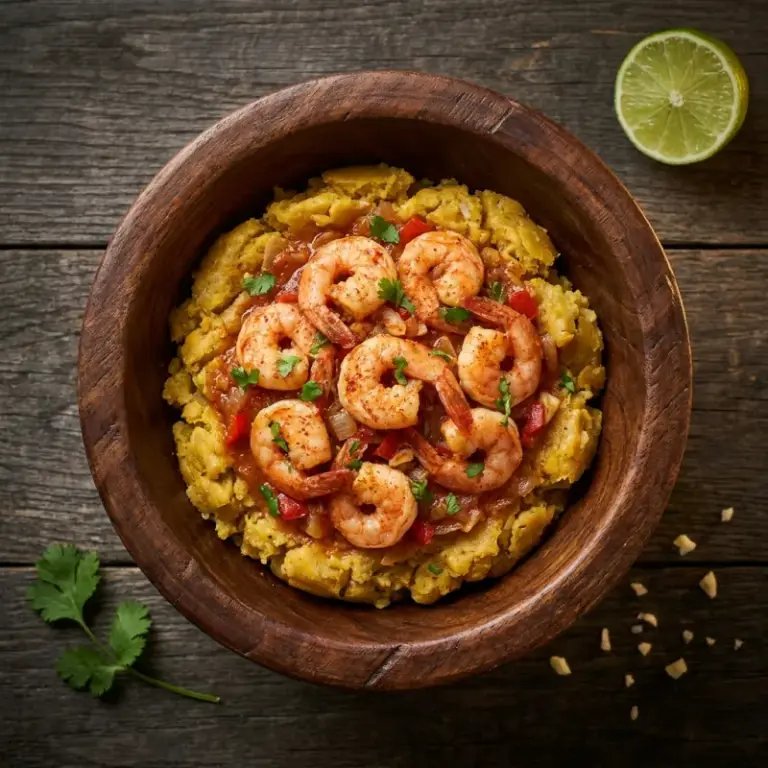 Shrimp Mofongo