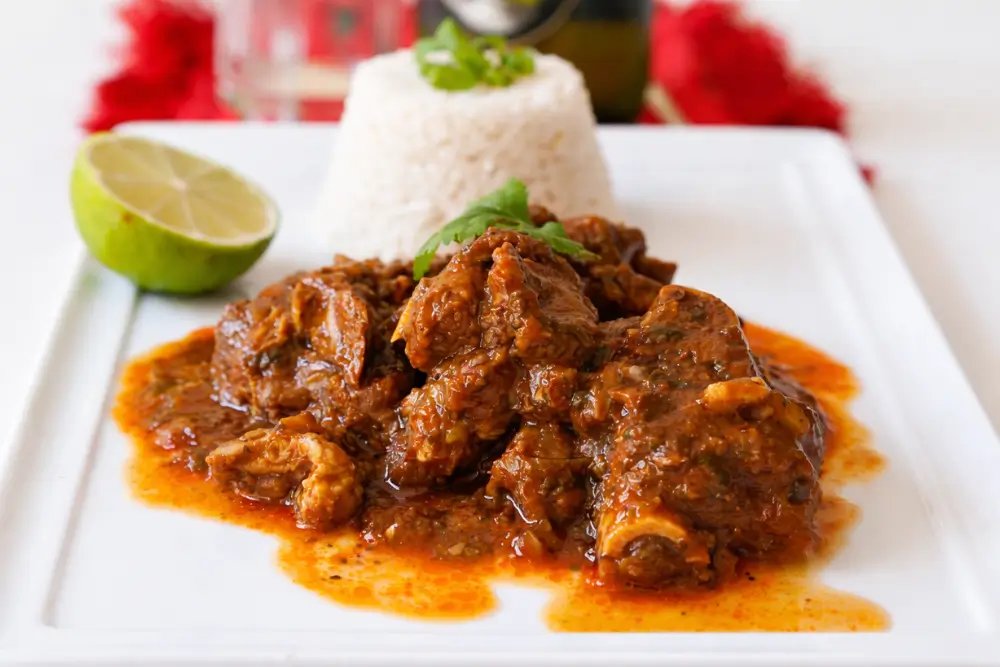 Stewed Goat